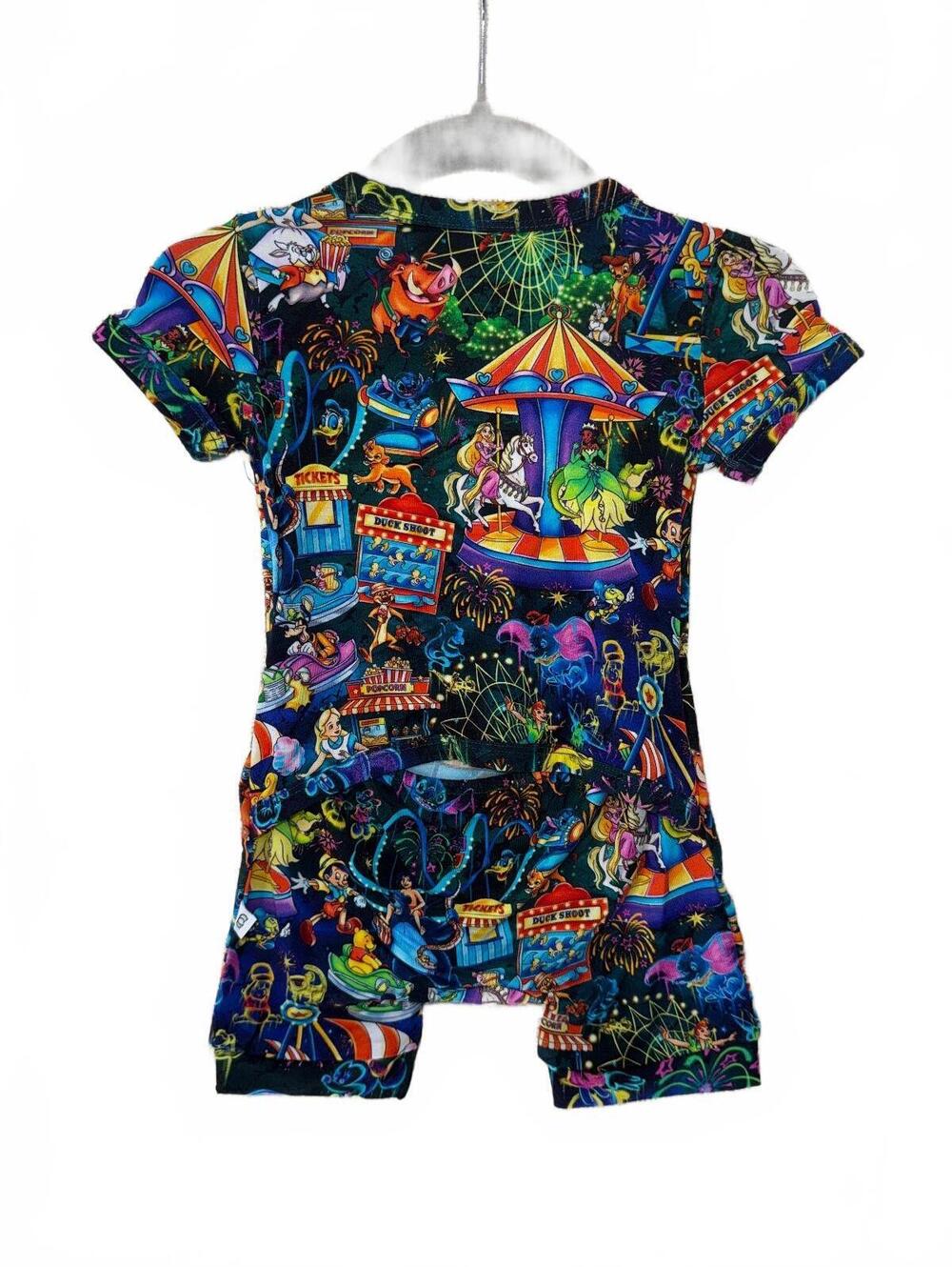CCC Bamboo "Disney Magic" Peekaboo Shortie | 95% Bamboo | NWT - Picture 5 of 7